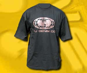 Globe Logo Tee - black big