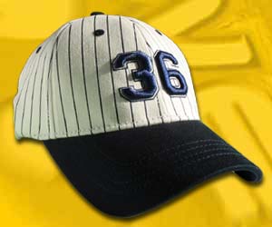 Staten Island Cap - cream/navy big