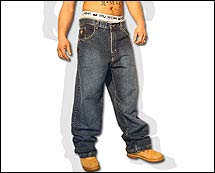 Script Jeans - blue stonewash