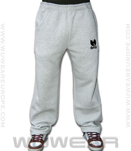 Wu Wear Brand Sweat Pant - grey big